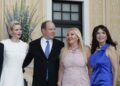 Reception at the Palais Princier for the Monte Carlo Television Festival
