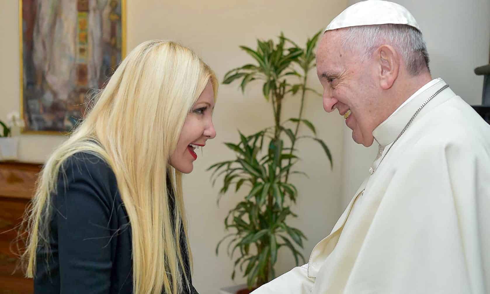 Honouring Pope Francis: A Tribute from Lady Monika Bacardi
