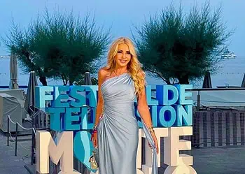 Lady Monika Bacardi Attends Opening Ceremony of the 64th Monte-Carlo Television Festival