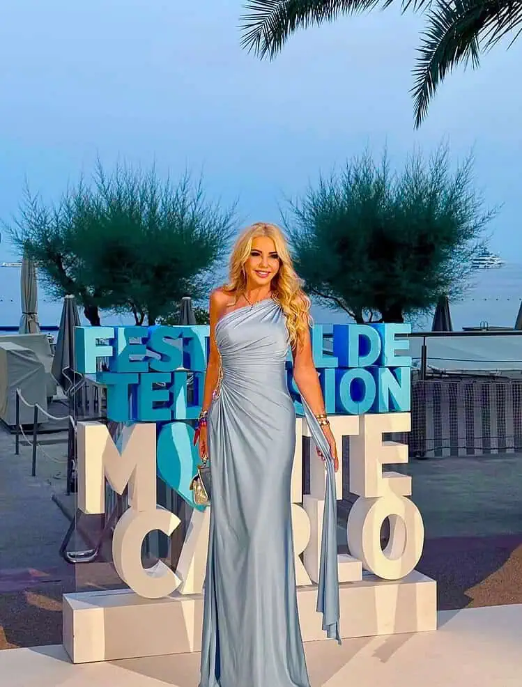 Lady Monika Bacardi Attends Opening Ceremony of the 64th Monte-Carlo Television Festival