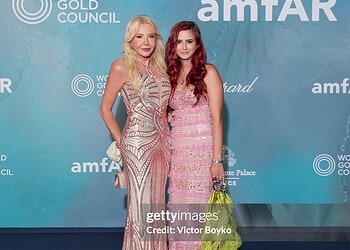 Lady Monika Bacardi Attends amfAR Venezia 2025