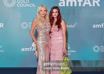 Lady Monika Bacardi Attends amfAR Venezia 2025