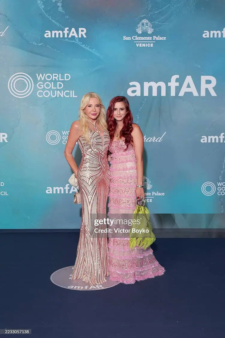 Lady Monika Bacardi Attends amfAR Venezia 2025