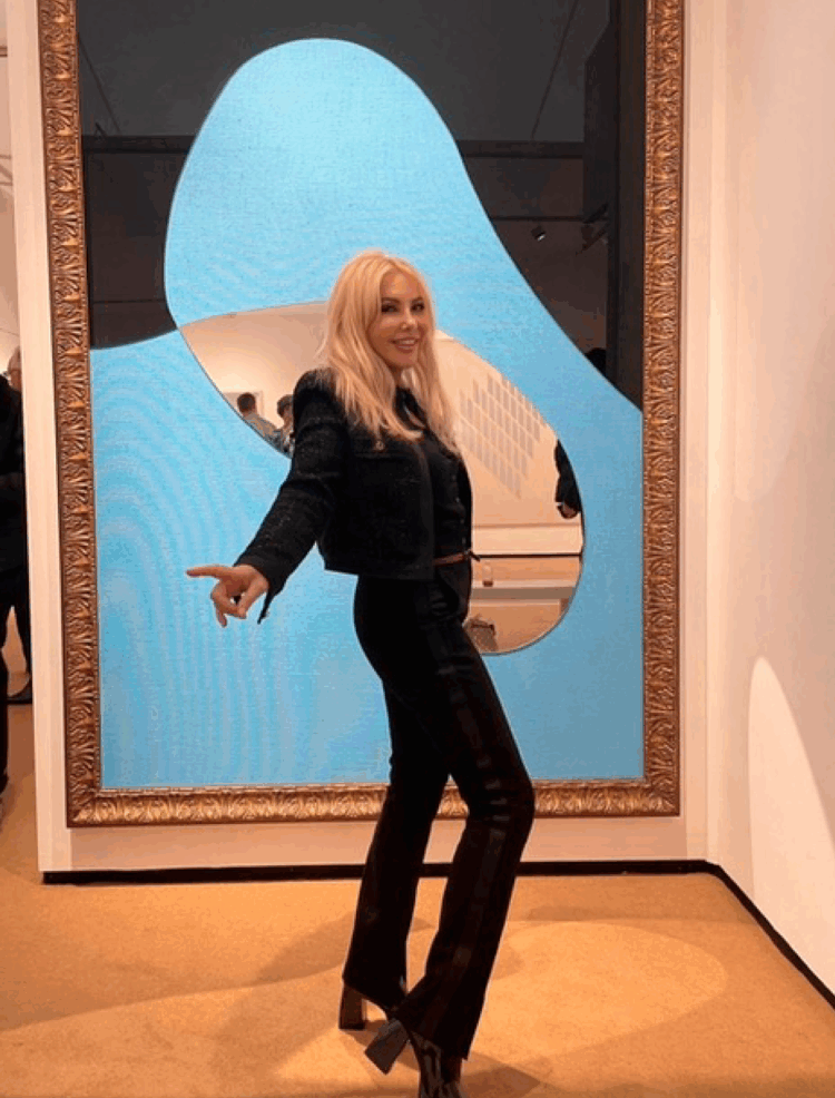 Lady Monika Bacardi Graces Frieze London 2025