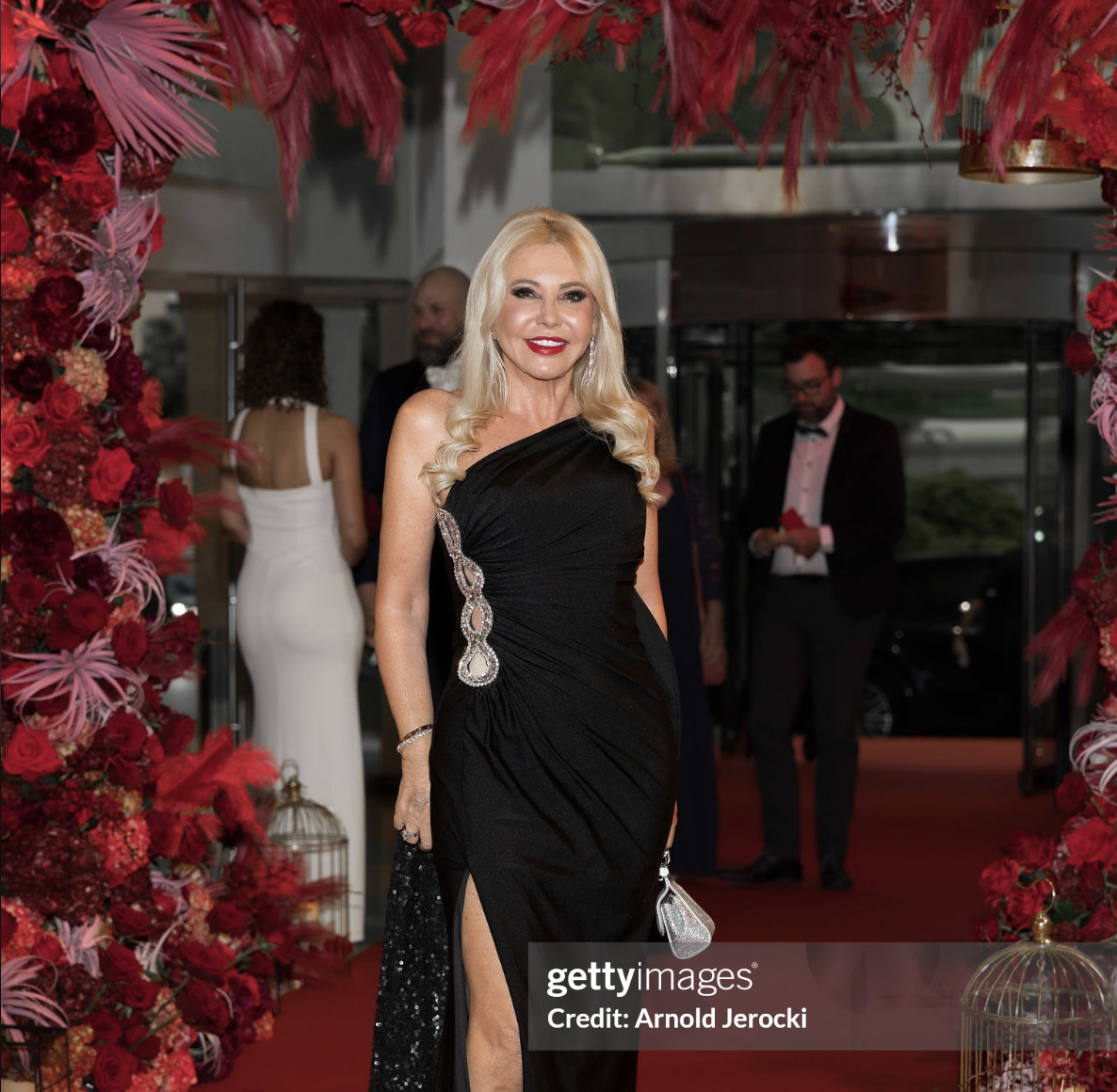 Lady Monika Bacardi Graces Gala Dinner for the F1 Grand Prix of Monaco