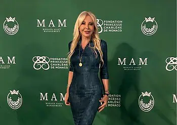 Lady Monika Bacardi Attends The Princess of Monaco Cup 2025