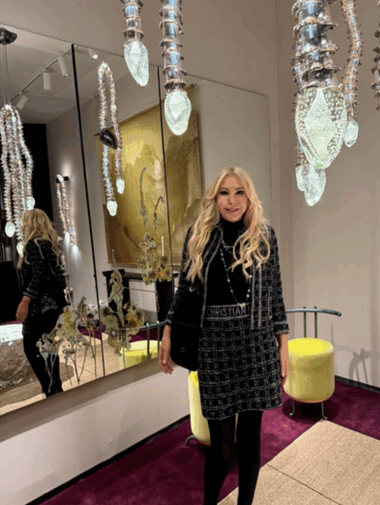 Lady Monika Bacardi Celebrates Design Excellence at PAD London 2025