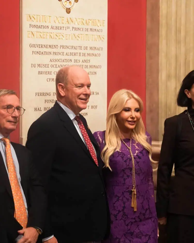 Lady Monika Bacardi Recognized as Benefactor of Institut Océanographique de Monaco