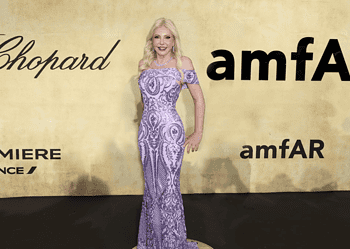 Lady Monika Bacardi Attends amfAR Gala Cannes 2025