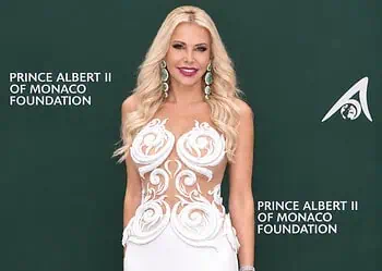 Lady Monika Bacardi Joins Prince Albert II’s Foundation for its 20th Anniversary Gala in Monaco